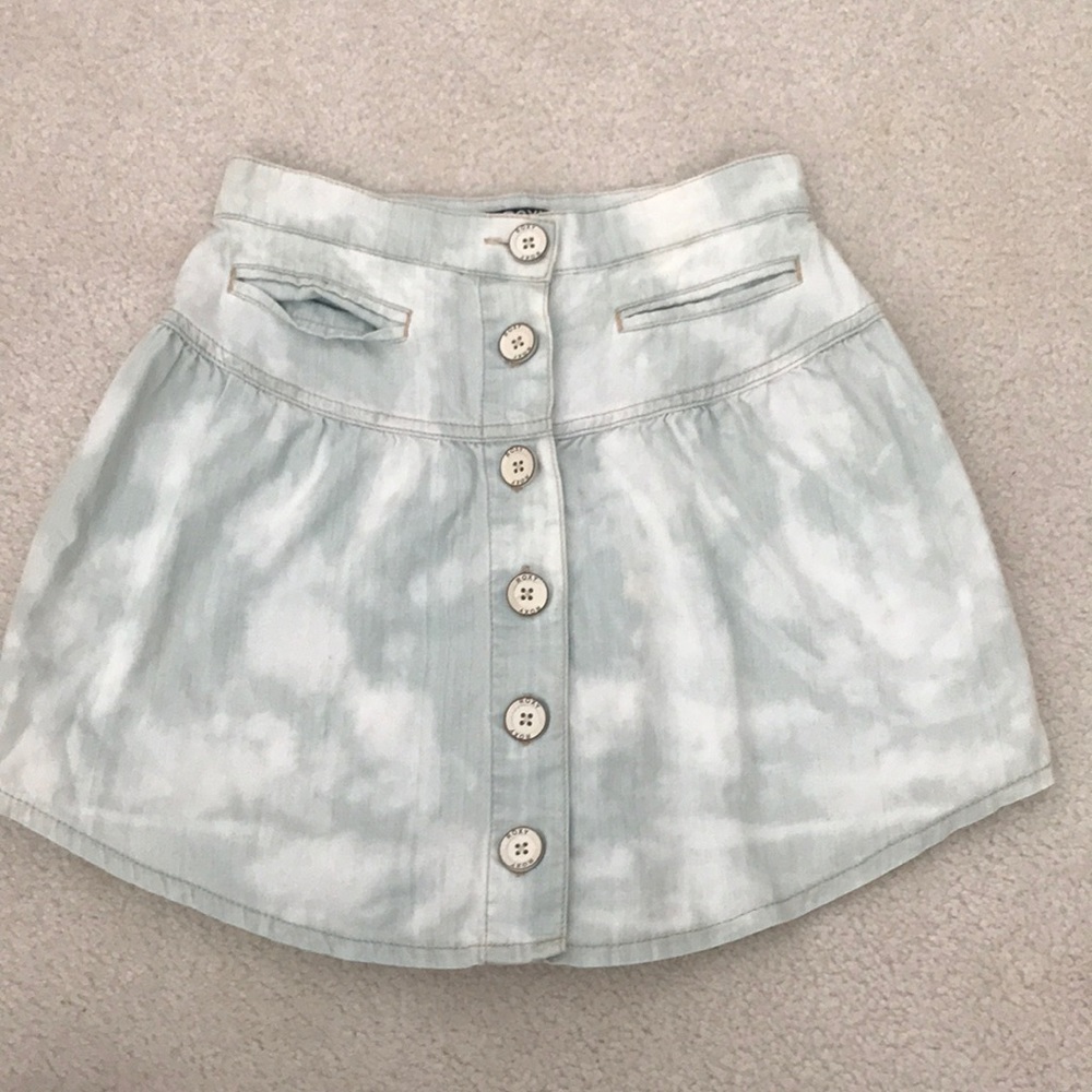 Roxy denim skirt